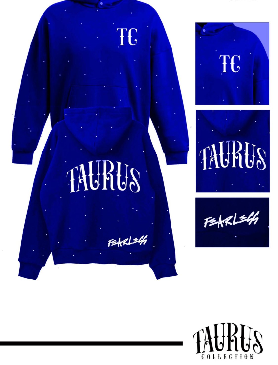SIGNATURE EMBELLISHED HODDIE&JOGGERS SET view 3