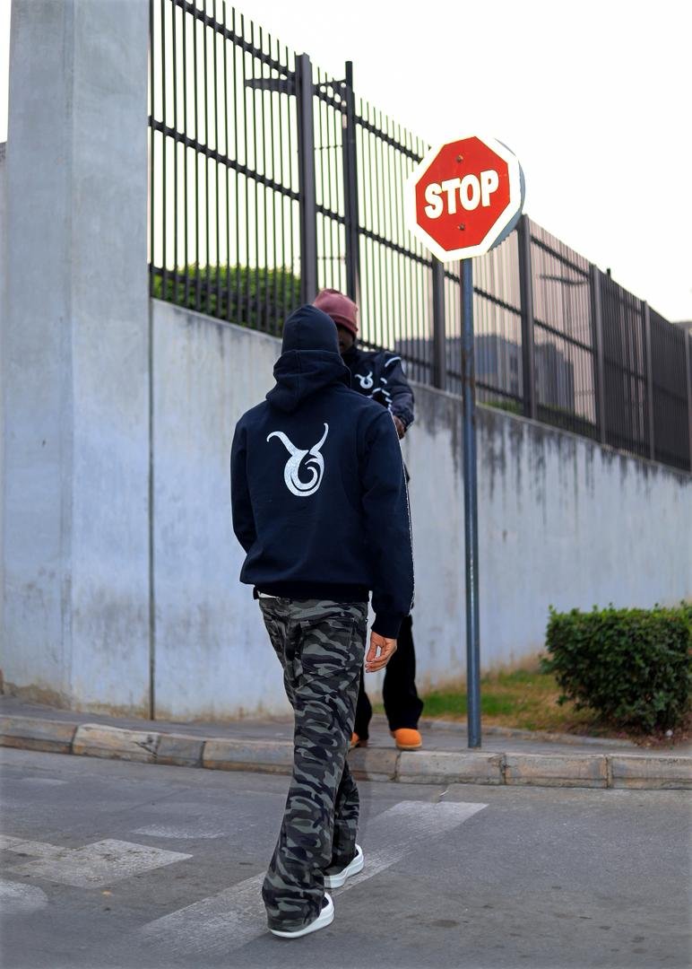 Taurus Saint Zip Hoodie – Black Edition view 3